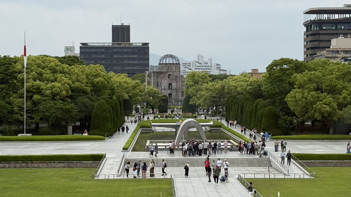 The silence
An eerie still
Observers walk by display after display
The walls and carpet are a charcoal black
Images of suffering and disaster
Incomprehensible pain and lingering loss
No more Hiroshima
Yells out from the walls
A deadening silence yet remains