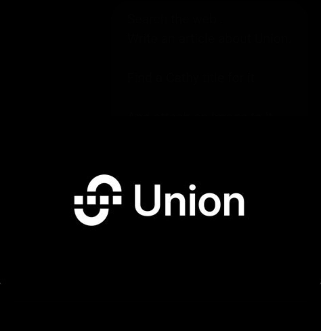 Bro to bro
You’re still not bullish enough on <a href="/union_build/">Union</a>.

Man! This is the project that’s about to flip cross-chain tech on its head—zero-knowledge proofs, instant transfers, no middlemen. When the rest of the market wakes up, it’ll be too late to catch the wave. Better load