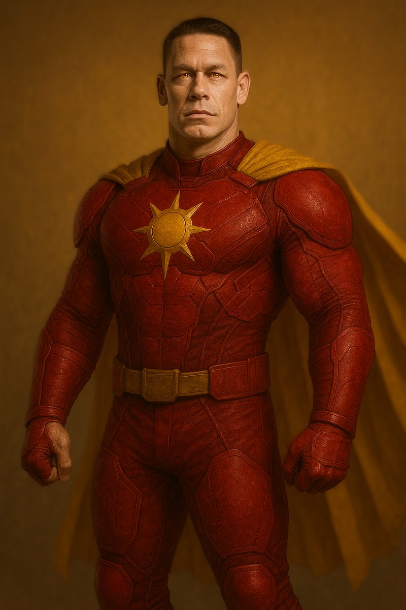 Hey <a href="/MarvelStudios/">Marvel Studios</a>  — <a href="/JohnCena/">John Cena</a>  as Hyperion just makes sense!
The look, the power, the intensity.

Let’s bring Hyperion to life in the MCU with Cena leading the charge!
<a href="/Marvel/">Marvel Entertainment</a> 

#Marvel #MarvelStudios #JohnCena #MCU #Hyperion #MarvelCasting