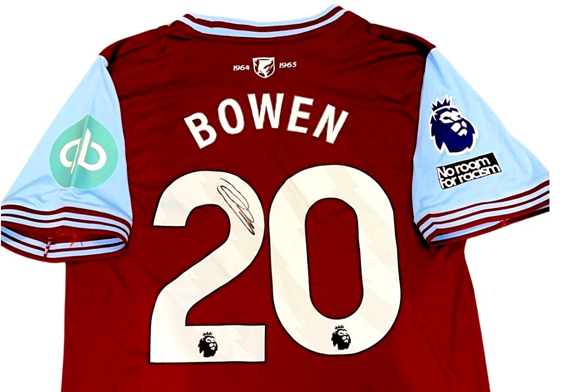 🚨 ⚡️ ALL WEST HAM FANS ⚡️🚨

To mark our final home game today - Join our FREE TO ENTER predictions game with <a href="/betmate_app/">Betmate</a> &amp; Hobbs Memorabilia to win SIGNED BOWEN SHIRT + 💰

LINK HERE:
betmate.go.link/buSec

Use the Pot Code: WEST-HAM-WAY-FREE 

1st Prize: £50 + Signed Bowen