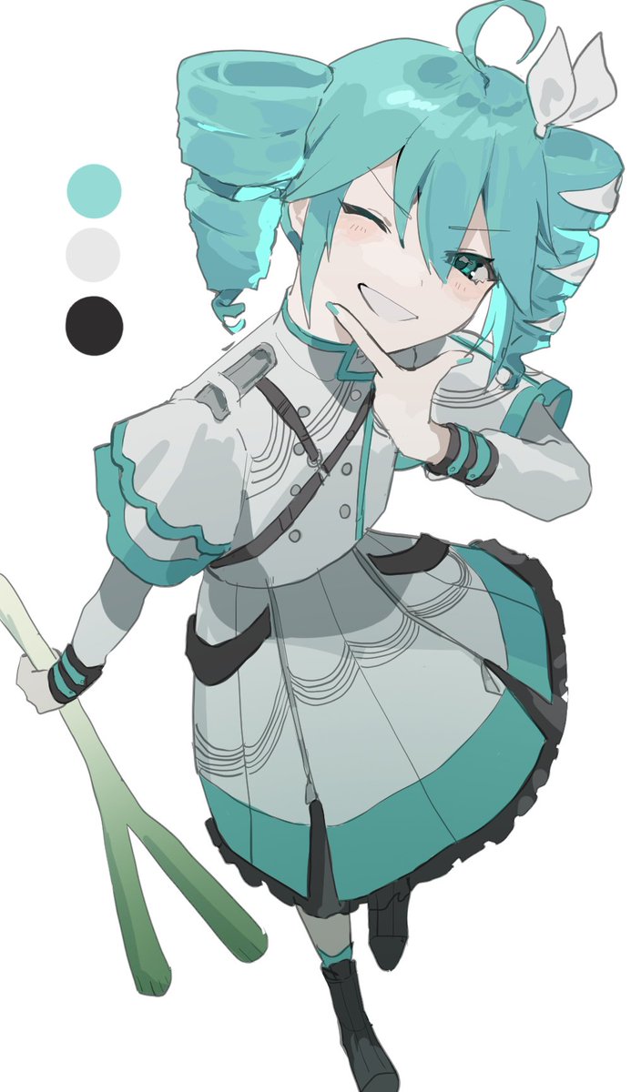 重音テト 「ミクColor#重音テト #初音ミク 」|ちくわ天のイラスト