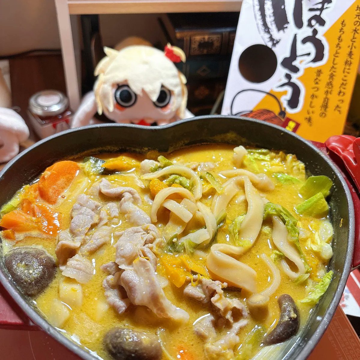 ほうとうできちゃま～～～～～～～～～～～～🍲🎃