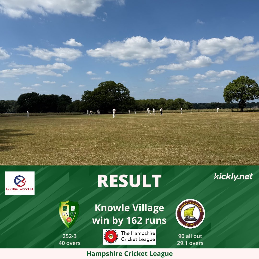 Knowle Village CC tweet media