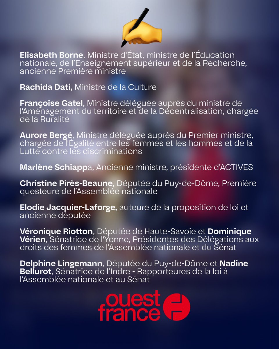 🙋‍♀️Mesdames, la politique a besoin de vous, nos communes ont besoin de vous, notre pays a besoin de vous ! Pour faire de la parité une réalité, à vous de jouer. La voie est ouverte, le chemin tracé, votre place préparée. Prenez-la, osez, engagez-vous !

🗞️Lire notre appel :