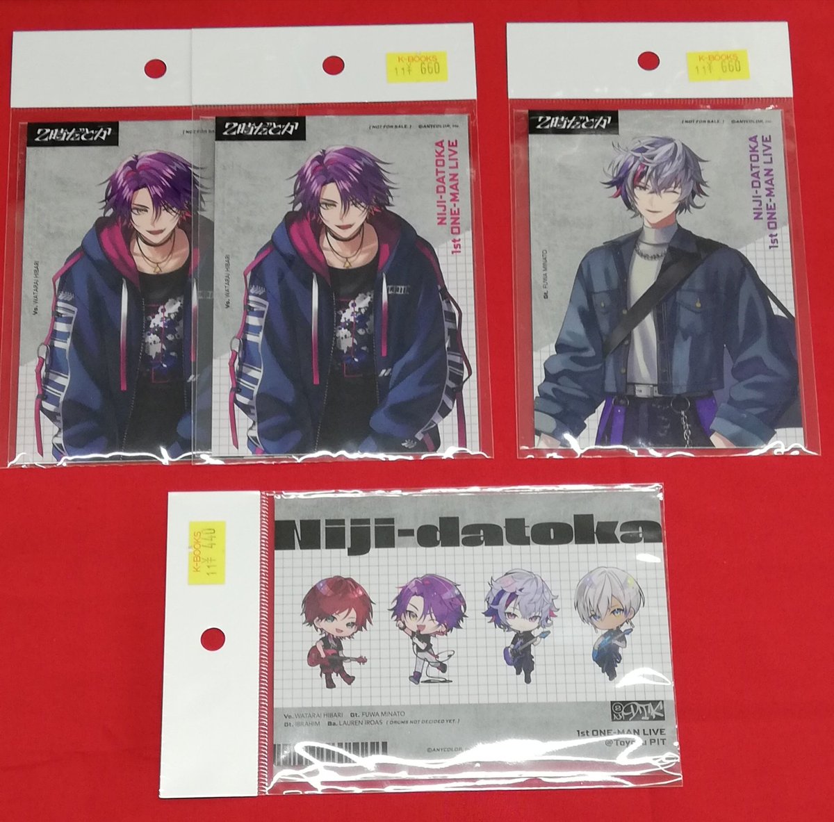 入荷情報】 『にじさんじ』より 【2時だとか 1st LIVE】 ◇ランダム