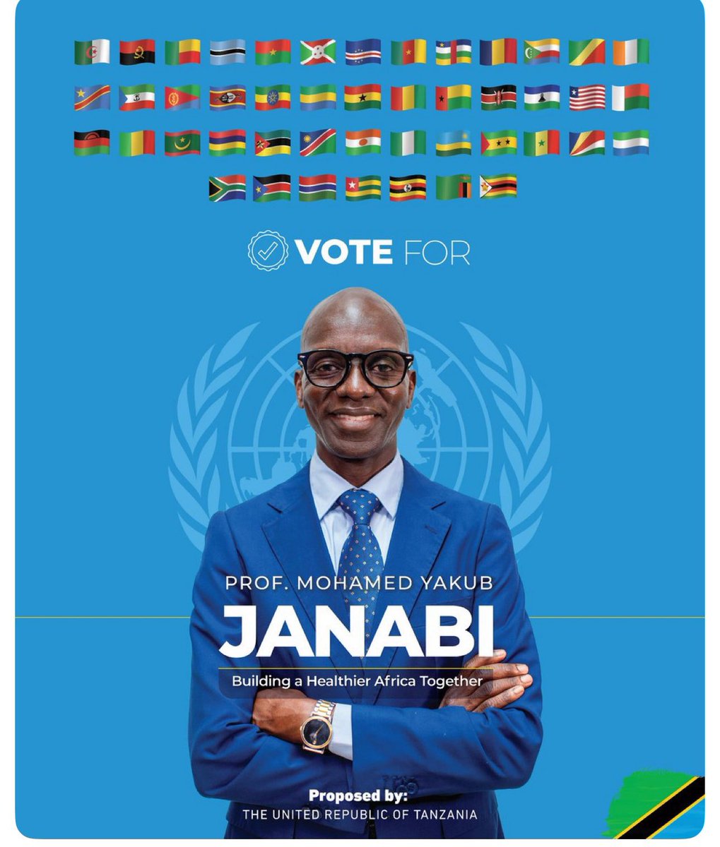 All the Prof. Janabi.
#janabi4whoafrica
<a href="/ProfJanabi/">Prof. Mohamed Janabi</a>