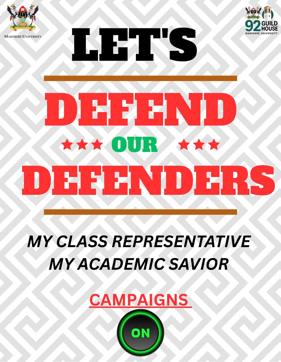 Imagine this...

More than 750 Class Representatives across Makerere humbly persevere with barely 12,000 UGX or less in a whole semester  a token, not even enough for a week's Airtime bundle.

Yet somehow, the 91st Guild Government thinks even that small token is too much.
They