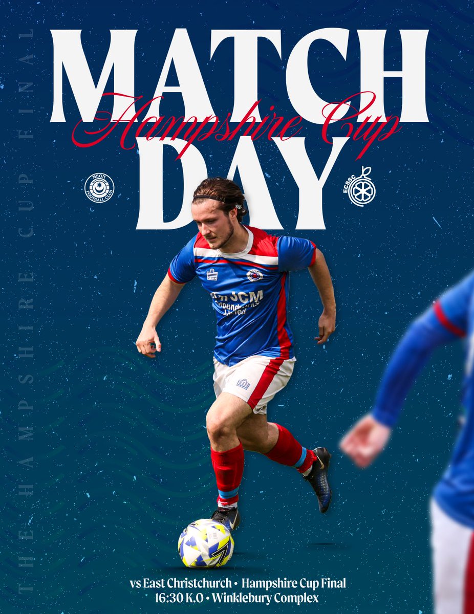 The Meon FC (@fcmeon) on Twitter photo The day has finally arrived as we look to retain our status as Hampshire Cup champions, one last push gentlemen! #upthemeon The day has finally arrived as we look to retain our status as Hampshire Cup champions, one last push gentlemen! #upthemeon