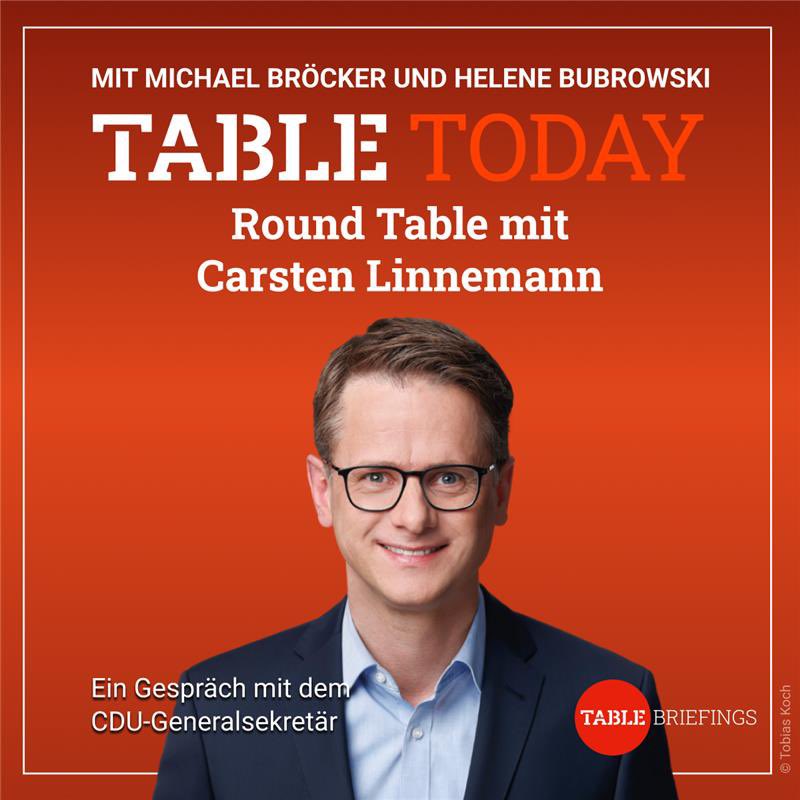 ++Table.Today++ Ein Streitgespräch mit #Linnemann. Warum ⚫️🔴 die Regierung aufbläht, aber doch sparen wollte? Warum die Rente nicht reformiert wird, ob <a href="/bundeskanzler/">Bundeskanzler Friedrich Merz</a> Lust auf Innenpolitik hat und warum er nicht ins Kabinett gegangen ist.
🎙️Hier hören 👇
podcasts.apple.com/de/podcast/tab…