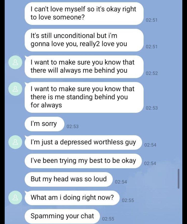 potterhead693's tweet photo. damn man, idk what to say but you 
waiting for me years by years..? :(

what sud i dooo...., i dont want in any relationship, lets just forget evt we hved through 2gether.

AHHHHHG https://t.co/fCfqw0SzJs
