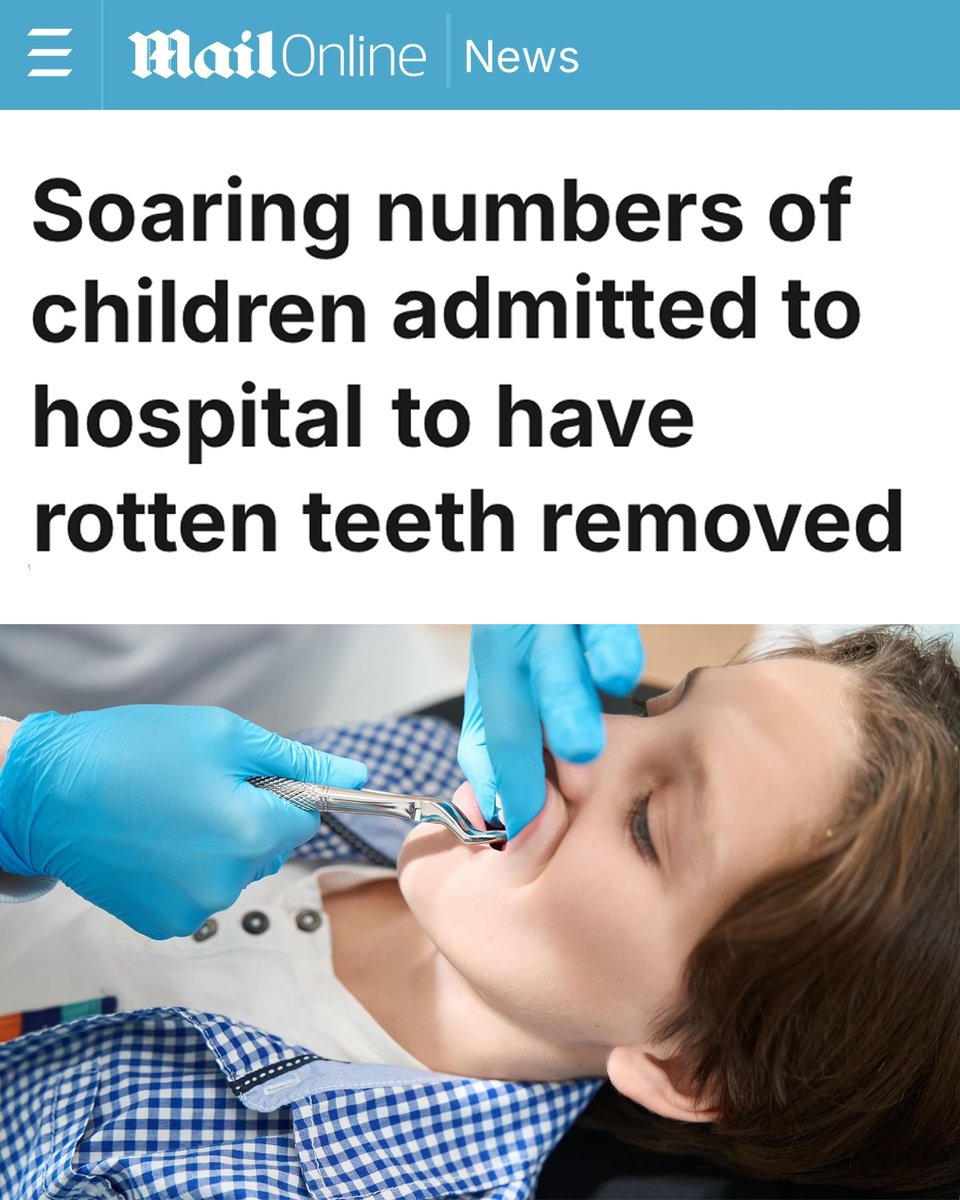 BDA (@thebda) on Twitter photo š“ó §ó ¢ó ³ó £ó “ó æ āChildren facing sometimes year-long waits for extractions need priority, and shouldnāt be left at the back of the queue for theatre space,ā says <a href="/w8charlotte/">Charlotte Waite</a>
āIt means children struggling to eat, to sleep and to learn.ā
dailymail.co.uk/news/article-1⦠š“ó §ó ¢ó ³ó £ó “ó æ āChildren facing sometimes year-long waits for extractions need priority, and shouldnāt be left at the back of the queue for theatre space,ā says <a href="/w8charlotte/">Charlotte Waite</a>
āIt means children struggling to eat, to sleep and to learn.ā
dailymail.co.uk/news/article-1ā¦