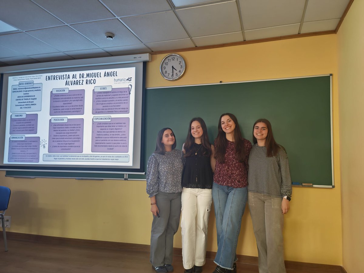 Presentaciones "Entrevista a un profesional sanitario" Proyecto humanizAS 2024/25. Grado en Medicina, asignatura "Psicología" segundo curso (10)
