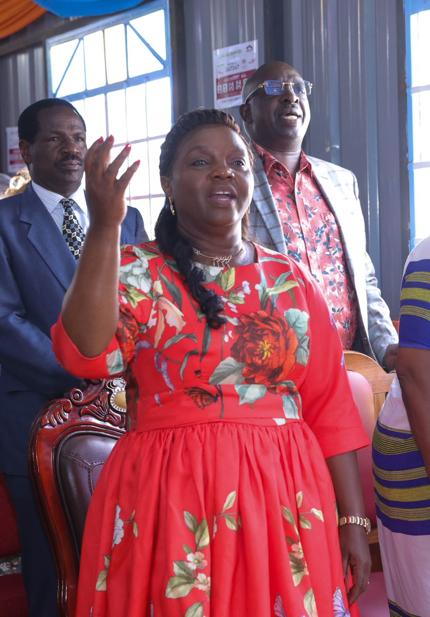 DCP_Democracy's tweet photo. DCP Party Leader HE. Rigathi Gachagua is currently attending a church service at Christ's Joy Christian Church, Ndunyu Chege in Gatanga Constituency, Murang'a County. https://t.co/aUaKJcAkMD