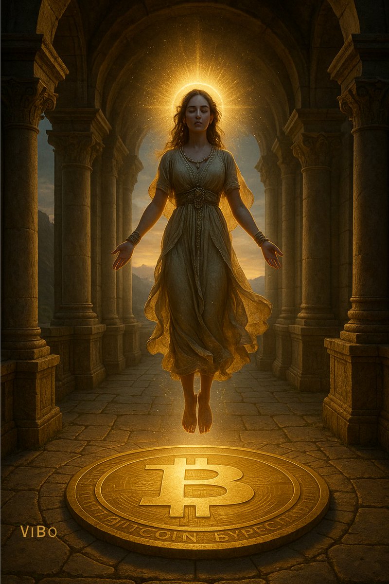 digitalvibo's tweet photo. Above . Beyond .
She levitates not with power,
but with truth encrypted in light.

Doesn’t follow direction. She is the compass.

#CryptoSpirit
#SheIsTheCompass
#BitcoinSoul
#DigitalAscension
#SacredChain
#CryptoDivine
#BitcoinVision
#CryptoArt
#BTCGoddess https://t.co/vZDjF8dy44