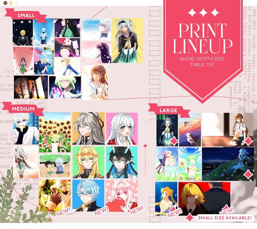 mangagirl987's tweet photo. My catalogue for #animenorth2025 is here! My table will also have #orv , #hsr &amp; #hxh blind bags for people to purchase. I will be tabling with
@tincchos  LADS stamp rally + on-site c0mm info below!📷 https://t.co/2SzKJROUn5