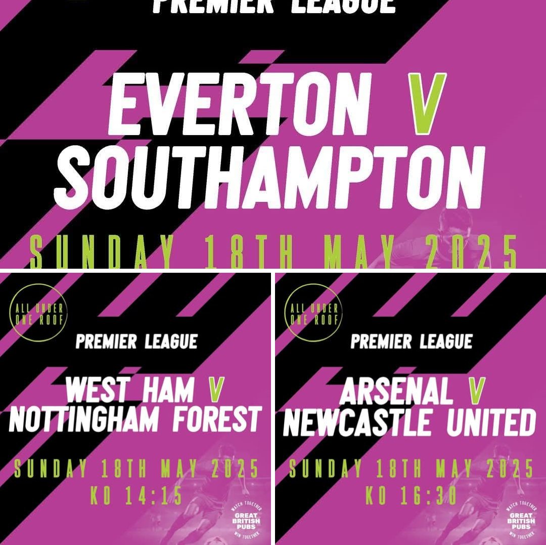 TheGardenHouse5's tweet image. Some good games here #sundaysorted✌🏻 #sundayfundsy #sundayfootball #SupportYourSport #welovesports❤️ #no1sportsbarinnorwich #BigScreenAction #muitisceens #outsidescreens #inittowinit #PremierLeagueAction #bestbeergardenaround #beergardenweather☀️ #outsidescreens #muitisceens