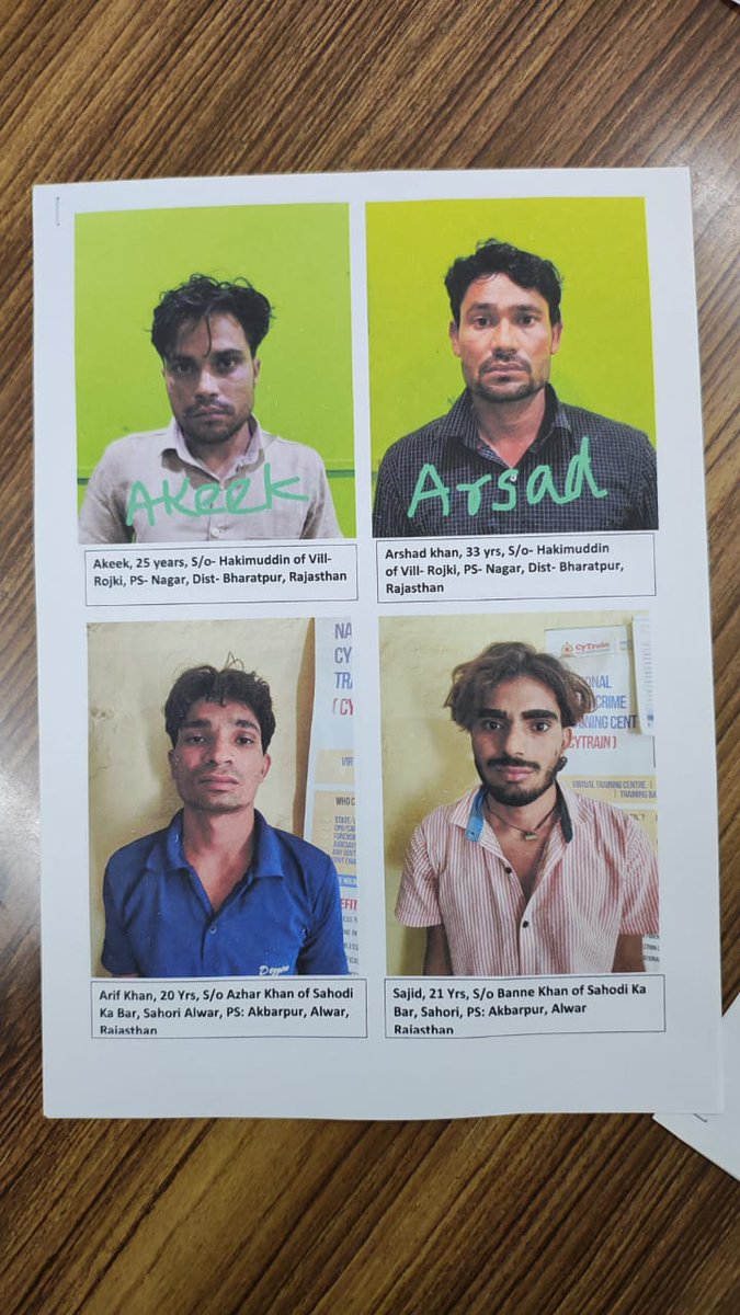 Incognito_qfs's tweet photo. #OperationGhostSIM
Assam police has arrested 7 people for helping people from Pakistan to use WhatsApp from Indian numbers by sharing OTPs.
7 arrested, 948 SIMs seized.
These SIMs were being used for cyber crimes and anti-national operations. https://t.co/crLN5LMmpO