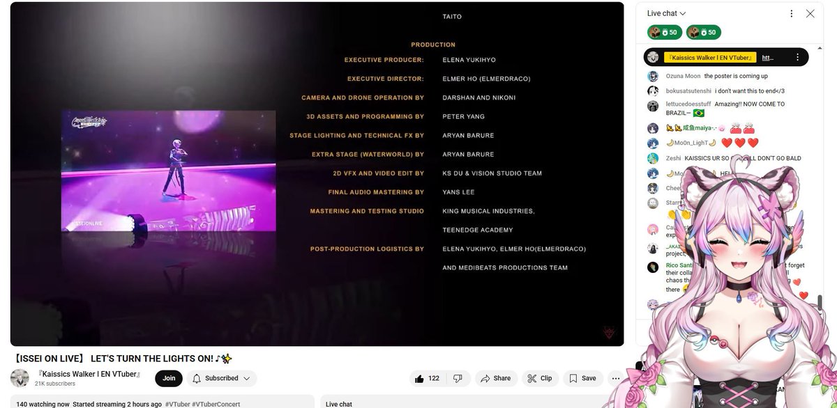 Cats out of the bag! What I've been up to is here~! It has been an honor to work on this indie 3D VTuber concert and I was the Executive Producer alongside <a href="/elmerdraco/">elmerdraco - Elmer Ho</a> and <a href="/kaissics_walker/">Kaissics Walker 『ISSEI ON LIVE ♪』 🌗👹🌓</a> 💙💙 Issei On Live made amazing memories, thank you everyone!

#IsseiOnLive #TeamComfyVT