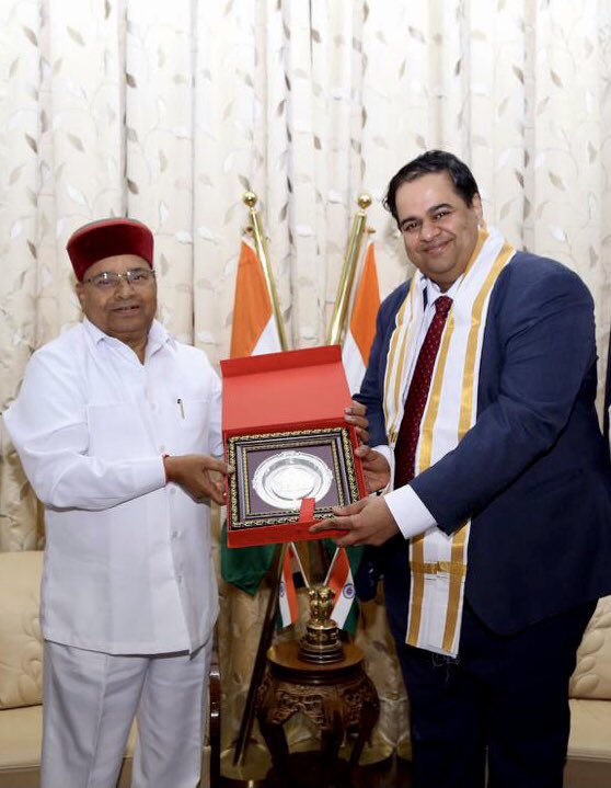 Chandru Iyer (@chandruiyer) on Twitter photo Wishing the honourable governor of #Karnataka, Shri <a href="/TCGEHLOT/">Thaawarchand Gehlot</a>, a very Happy Birthday.
<a href="/UKinBengaluru/">UK in Bengaluru 🇬🇧 🇮🇳</a> <a href="/jamesgodber/">James Godber</a> Wishing the honourable governor of #Karnataka, Shri <a href="/TCGEHLOT/">Thaawarchand Gehlot</a>, a very Happy Birthday.
<a href="/UKinBengaluru/">UK in Bengaluru 🇬🇧 🇮🇳</a> <a href="/jamesgodber/">James Godber</a>