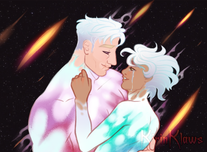 KirinKlaws's tweet photo. Combined my favorite ship w my favorite ship :) https://t.co/R0rMEzxGRX