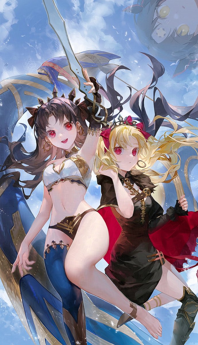 イシュタルとエレシュキガル　#FGO