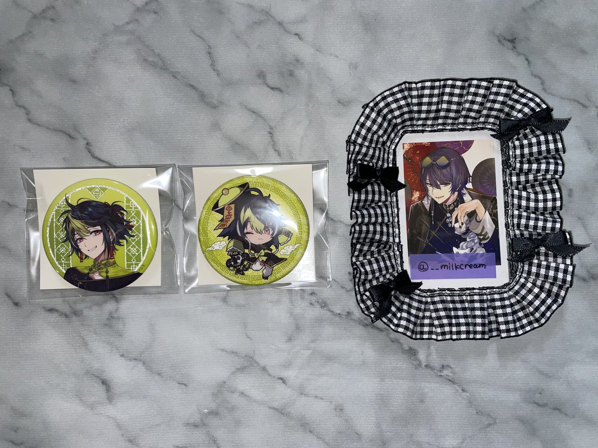 __milkcream's tweet photo. 交換 にじさんじ Dytica 2nd Anniversary ディティカ 2周年 

譲 : 画像1~3枚目

求 : 画像4枚目

・郵送希望

検索からもお気軽にお声掛けください https://t.co/kQoPn8qIJR