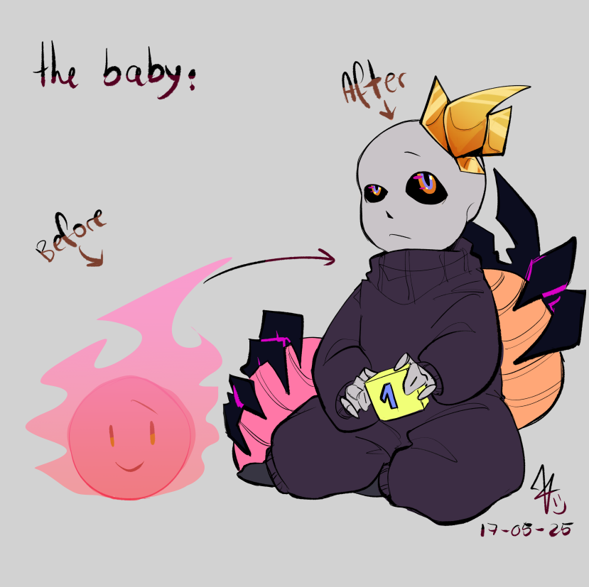 Vividaura_'s tweet photo. Sorry if the quality is low, my clip studio disappeared from my desktop and I had to download the trial version. (I want to cry😭) 

#radiersans #dedgesans #rauchsans #Thirdgeneration #Secondgeneration #undertale https://t.co/wVGfrxYW2g