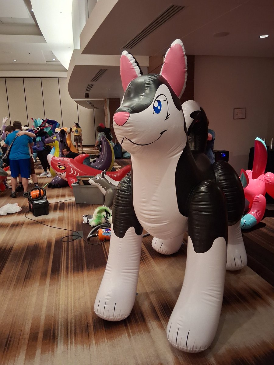 I cannot thank <a href="/kaiserthebloo/">Kaiser @ 🌪</a> enough for bringing my biggest dream toy ever!! I'm so happy that I got to inflate her and even swim with her!! ❤️