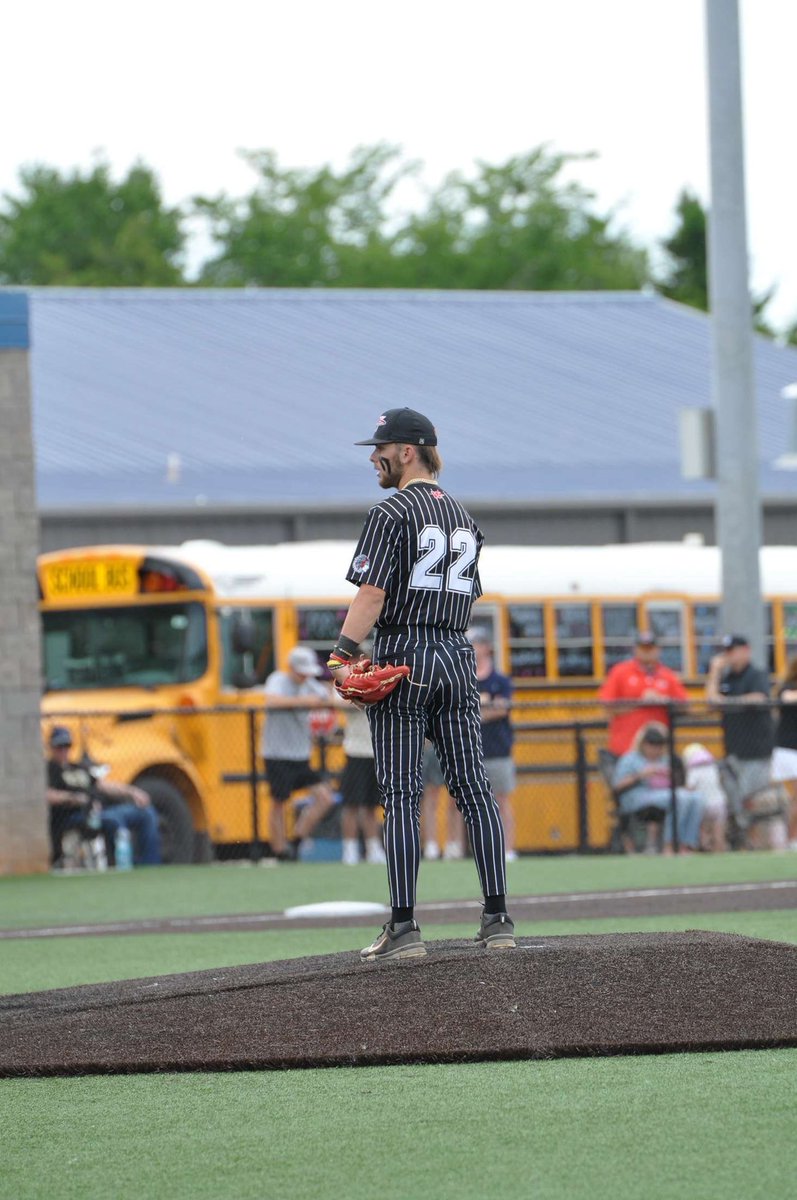 Final stats from my junior year on the mound..
8-1 Record
63.1 Innings Pitched
265 Batters Faced
40 Hits Allowed
16 Runs Allowed
62 Strikeouts (28 Looking)
1.768 ERA
1.105 WHIP
.178 Batting Average Against
74% First Pitch Strike %
6 Complete Games‼️