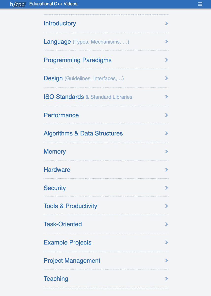 Vivek Galatage (@vivekgalatage) on Twitter photo C++ educational videos collection on <a href="/hackingcpp/">hacking C++</a> has some of the best videos organized by category.
hackingcpp.com/cpp/educationa… C++ educational videos collection on <a href="/hackingcpp/">hacking C++</a> has some of the best videos organized by category.
hackingcpp.com/cpp/educationa…