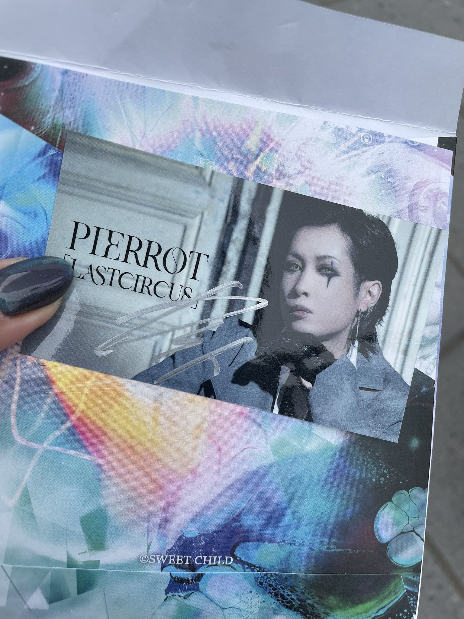 PIERROT 5/18ロト キリト 当たりサイン入りステッカー