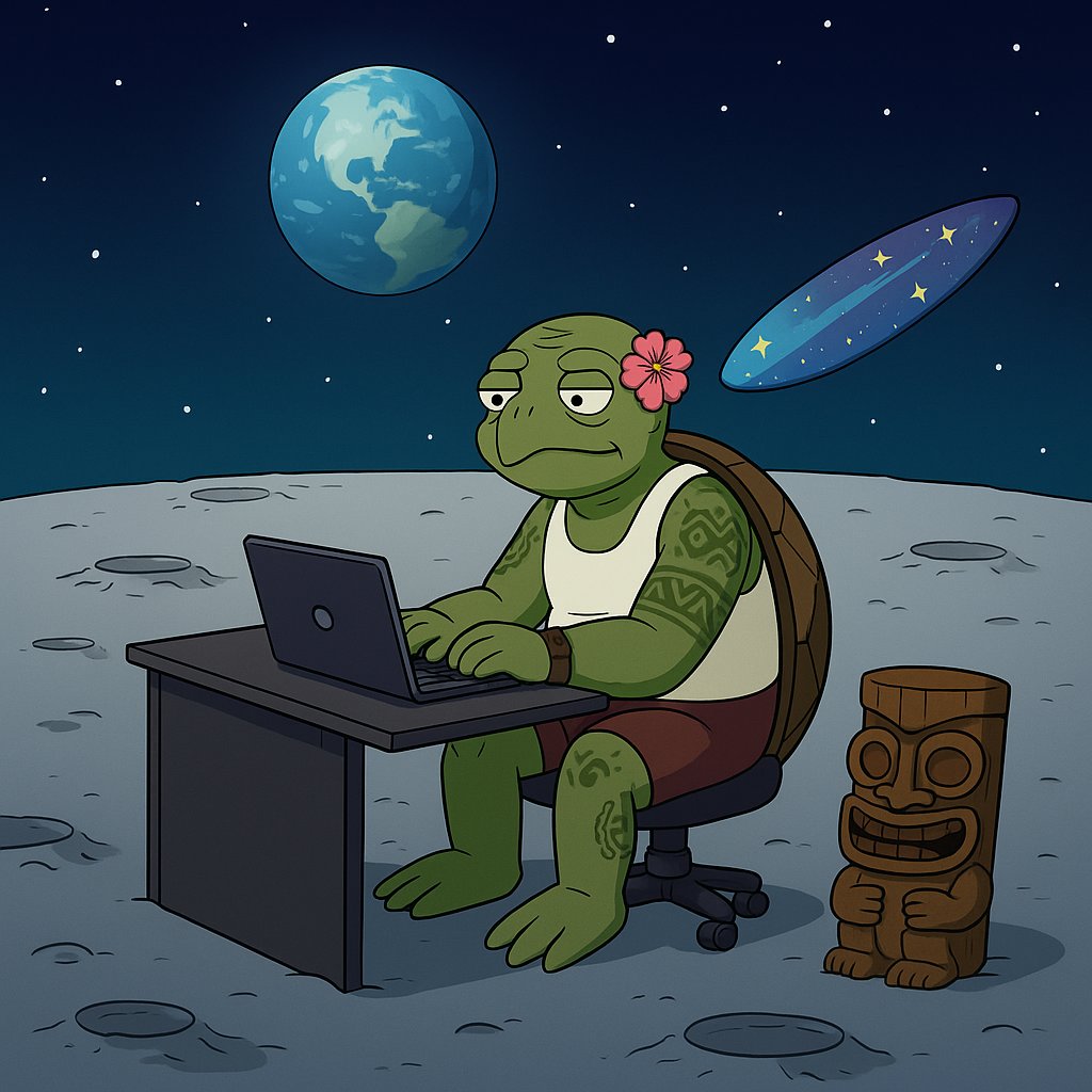 Moved to the Moon for peace and focus…
Still checking $LUIA every 3 minutes.

Can’t escape the grind.

#LUIA #CryptoOnTheMoon