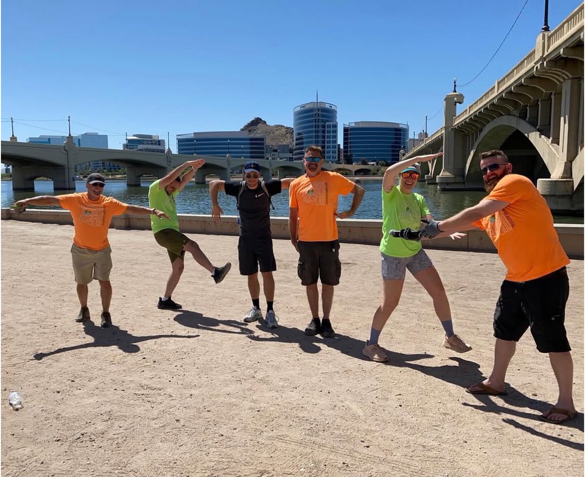 keeptempebtfl's tweet image. 🚲 Celebrating National Bike Month with a Tempe Town Lake Cleanup! 🌿

On Saturday, May 17th, Keep Tempe Beautiful hosted our monthly cleanup at Tempe Town Lake in honor of National Bike Month — and it was a ride toward a cleaner, greener Tempe!

💪 Our Impact:
•81 volunteers…