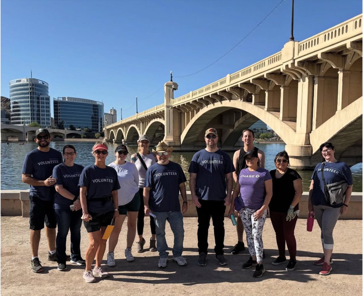 keeptempebtfl's tweet image. 🚲 Celebrating National Bike Month with a Tempe Town Lake Cleanup! 🌿

On Saturday, May 17th, Keep Tempe Beautiful hosted our monthly cleanup at Tempe Town Lake in honor of National Bike Month — and it was a ride toward a cleaner, greener Tempe!

💪 Our Impact:
•81 volunteers…