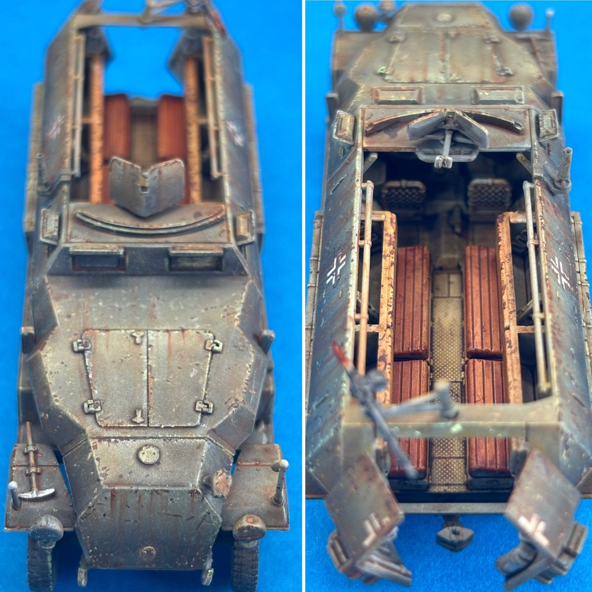 miniscal_hirota's tweet photo. Sd.Kfz. 251 Ausf. C & 3.7cm Pak 35/36
#72scalemodel #ミニスケ #ミニスケール
#172scalemodel #172scalemodels
#panzer #scalemodel #scalemodelling https://t.co/iFJOtLoVWd