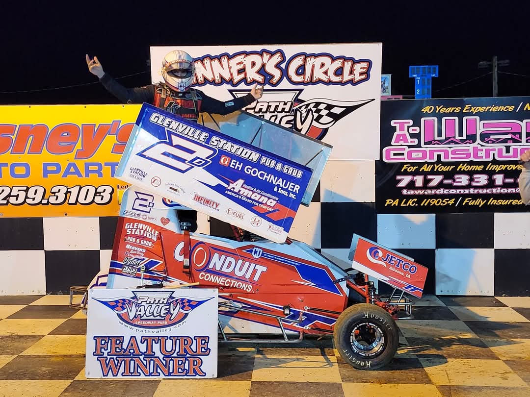 Parked it at <a href="/PVSpeedway/">Path Valley Speedway</a>!