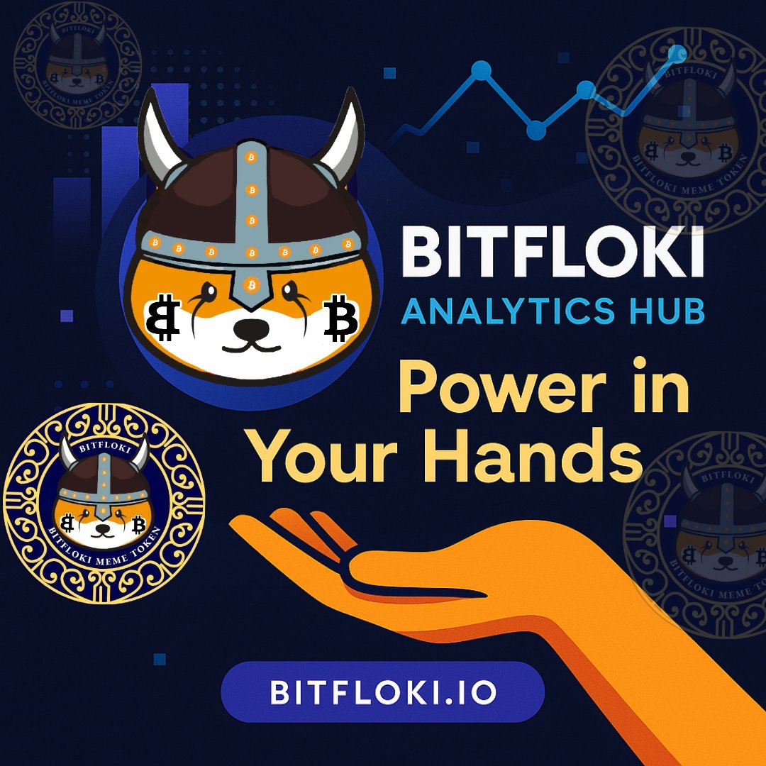 BitFloki Analytics Hub: Power in Your Hands!

📊 Real-time charts, analytics, and insights—all in one dashboard.
🔍 Make smarter investment decisions with precision tools.
⚙️ Data-driven crypto investing made easy.

#CryptoAnalytics #BitFlokiData #SmartInvesting