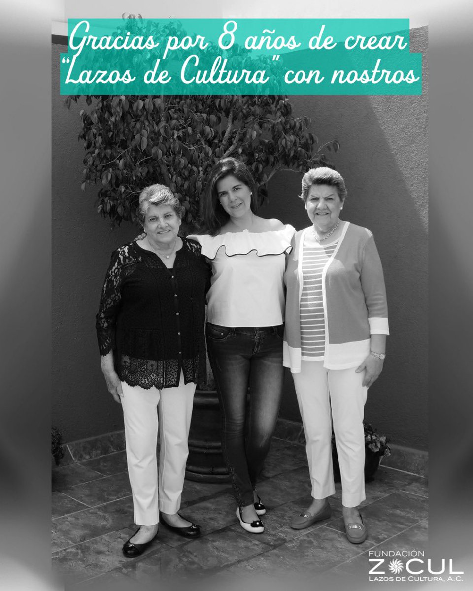 Fund_ZoCul's tweet photo. Estamos profundamente agradecidos con cada una de las personas que han ayudado a crear
#LazosDeCultura por medio de Fundación ZoCul A.C.
desde hace 8 años.

Octavo aniversario de Fundación Zocul A.C. Lazos de
Cultura 17 de mayo de 2025. https://t.co/7EeQ6gN64W