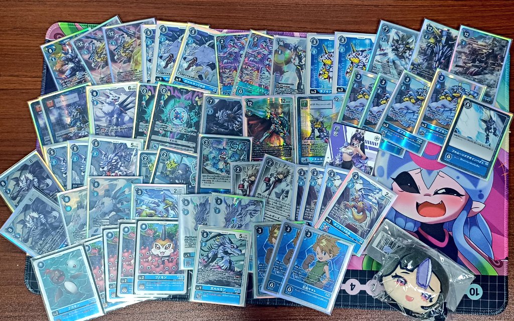 TCGKaiser's tweet image. My Week 3 Sinder Month 🐺🔥⚔️
🇧🇳 @GamersTavernBN Weekly DTCG Event 17/05/25 (14 Players)
Deck : 🔵 Garuru
Rank : #2ndPlace (3-1)
Cendrill ⭕
Gamma ⭕
Zephaga ⭕
Xros Heart ❌ @_SmolWhite
#digimonmeta #デジカ #デジカ優勝レシピ #NIKKE #Istandwithsinder