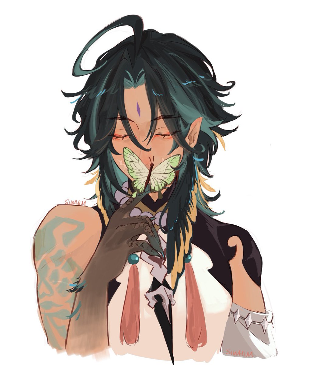 Whimmy’s #Xiao hc!!!
#GenshinImpact #魈