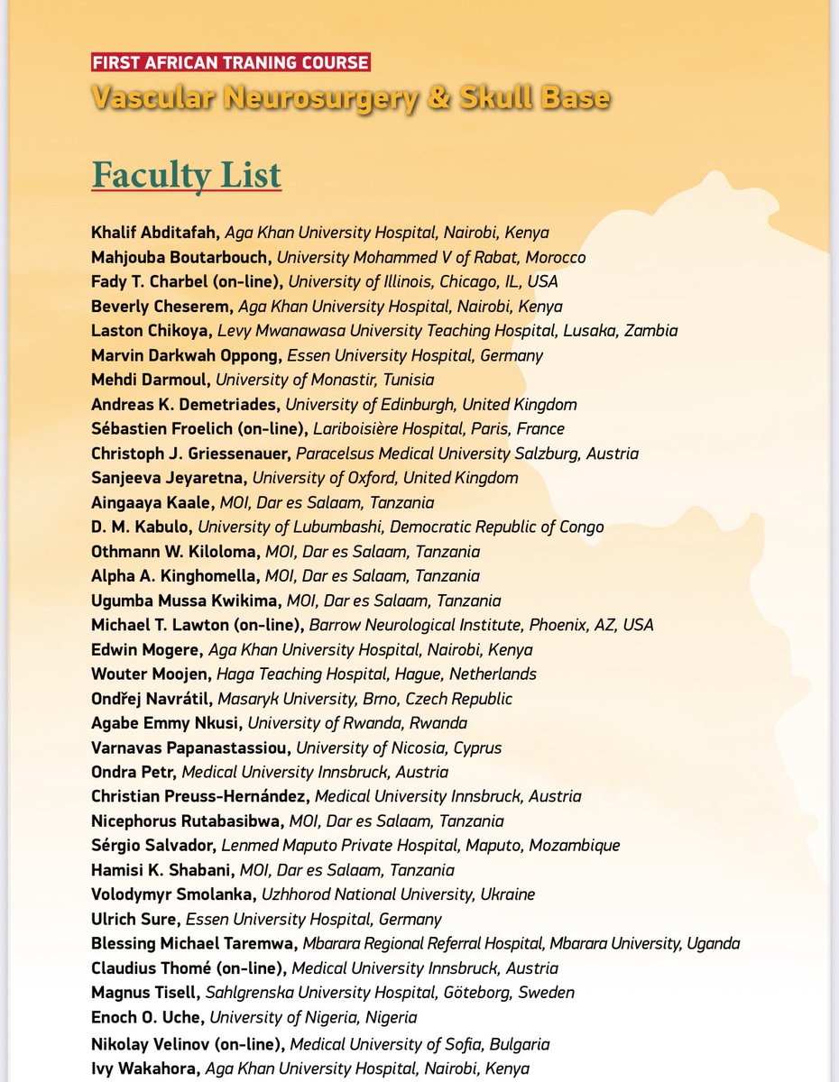 Sanjeeva Jeyaretna (@sanj_jeyaretna) on Twitter photo Looking forward to Tanzania and the first <a href="/EANSonline50/">European Association of Neurosurgical Societies</a> supported training course on skull base and neurovascular surgery in Africa. #MedEd Looking forward to Tanzania and the first <a href="/EANSonline50/">European Association of Neurosurgical Societies</a> supported training course on skull base and neurovascular surgery in Africa. #MedEd