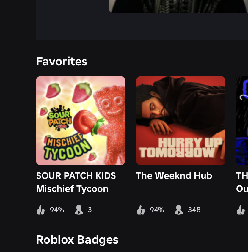 hobgrande's tweet photo. ABEL HAVING SOUR PATCH KIDS TYCOON FAVOURITED ON ROBLOX IS KILLING MEEEEE https://t.co/5KvZh51RV5