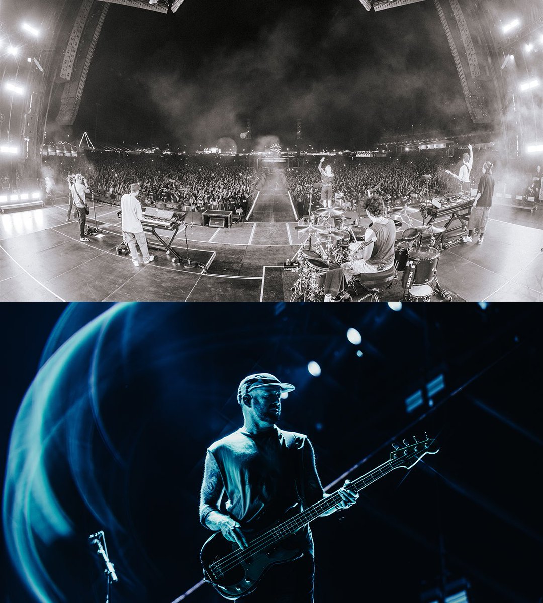 RockvilleFest's tweet photo. Linkin Park owns the night. https://t.co/YOljgNMYRl