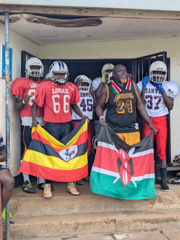 kendrickjade2's tweet image. A day set by God, a victorious battle. American football is for the world🏈
Bulls Power from Uganda🇺🇬 triumphed against Bisons from Kenya 🇰🇪
The community still sends gratitude to @DonnieDoesWorld from @barstoolsports who donated the football equipment used in our program.