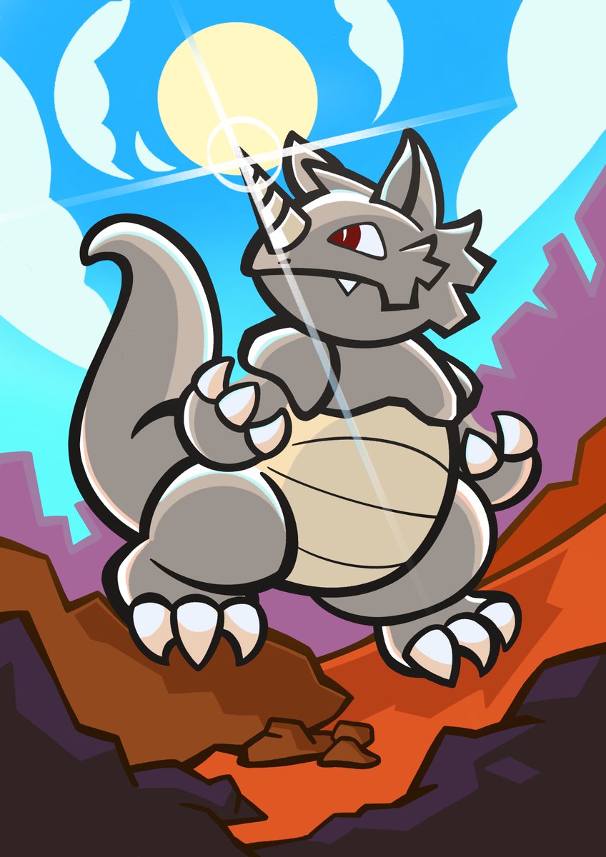 It's a pleasure for me to show you my piece in the beautiful project that is @/pokecard.challenge on inst* where they make your illustration into real life full art cards, holo and all!