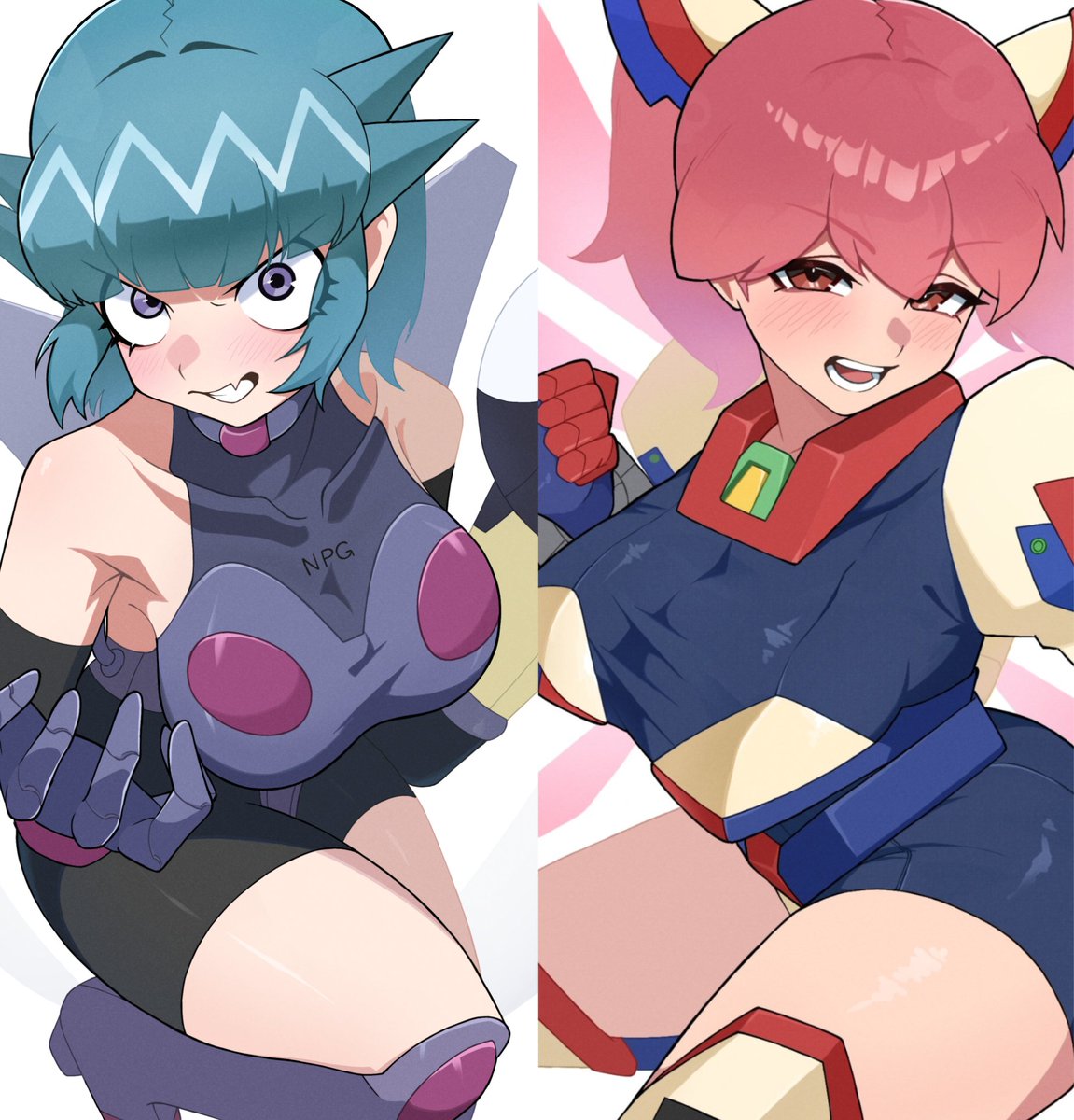 戦闘スーツを着た女の子で得られる栄養がある