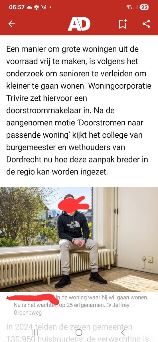 Lees het onderstaande artikel uit het AD van vandaag! Oftewel als de gemeente en Trivire het zo uitkomt kan je je woning uitgezet worden als oudere!