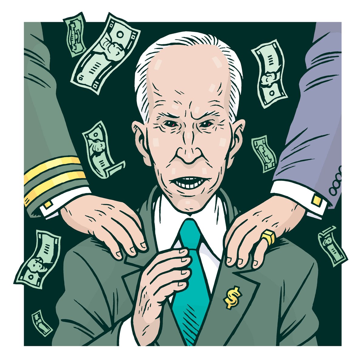 danny_hellman's tweet photo. "Election Eve Biden," 10/02/20

#comics #comix #illustration #illustrator #dementia #senility #MediaCoverUp https://t.co/jPme1buOfr