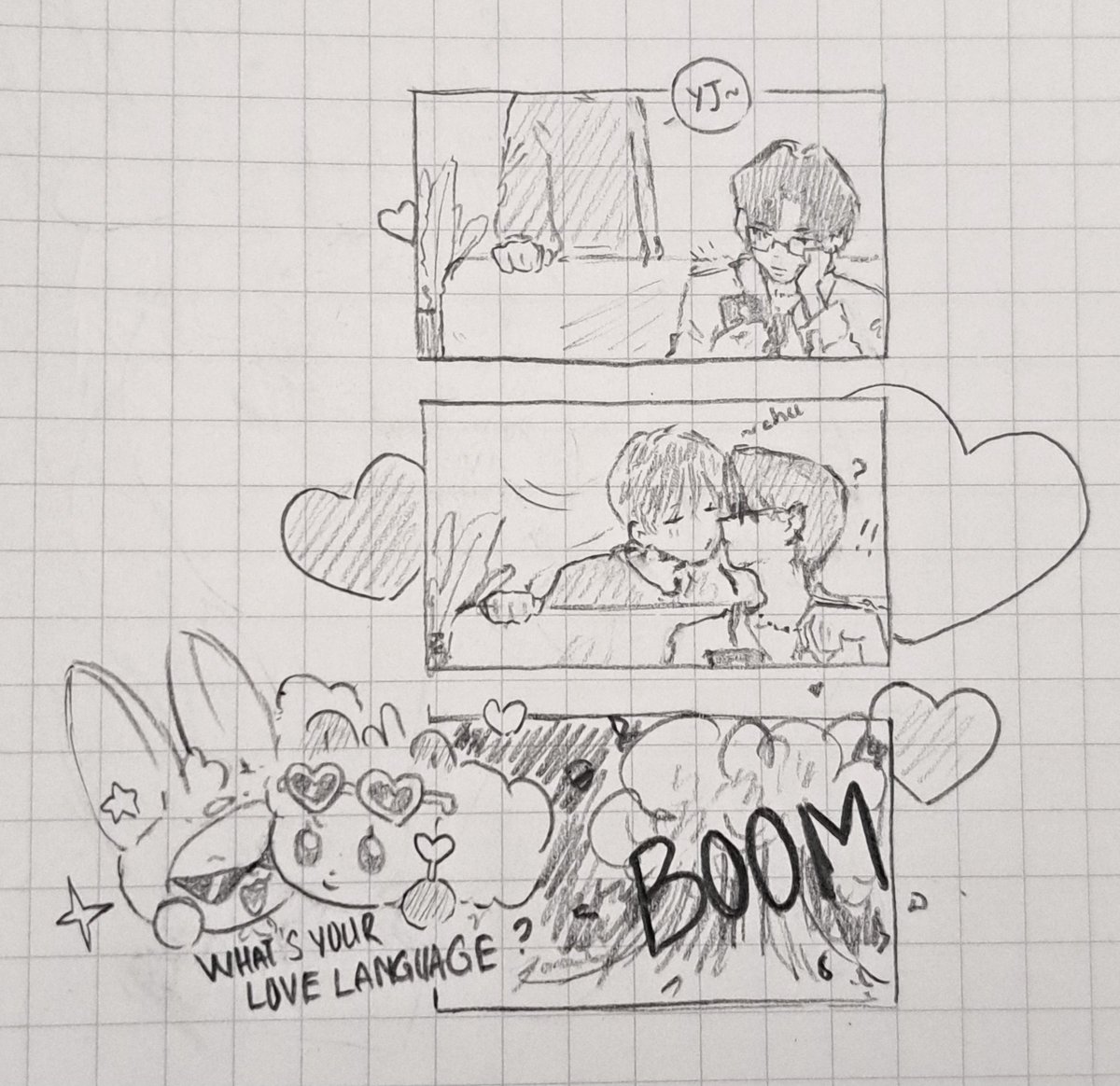 hlama117's tweet image. π¦π§Έππ₯
#μ°λ°€ #yeongyu #BEOMJUN #Whats_Your_LoveLanguage
#Whats_Your_LoveLanguage