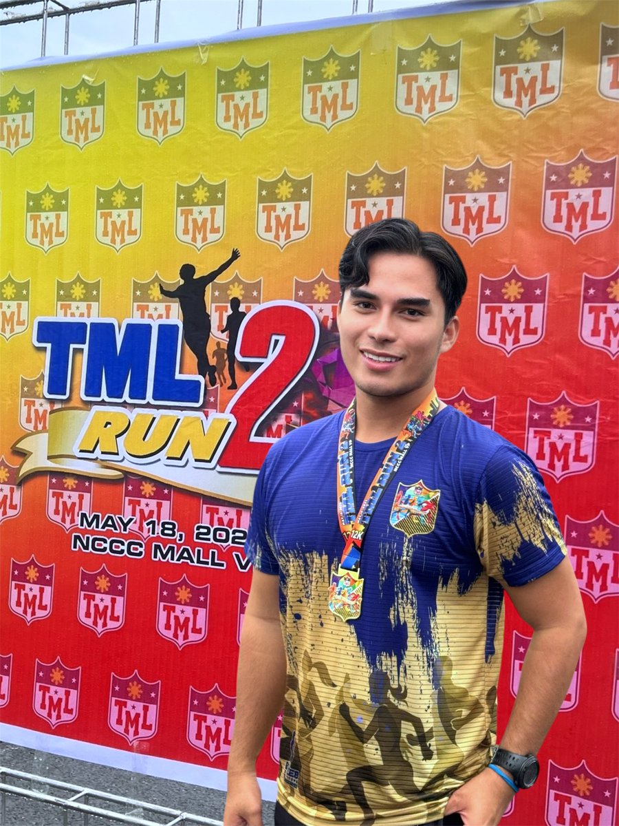 MikeGrandeee's tweet photo. So proud to have completed the 12km Golden Milestone run at TML Run 2! Every step was worth it, knowing it's supporting the amazing work of Los Amigos Child Development Center. Step up, stand out, stride with purpose! 
 #TMLRun2 #LosAmigosCDC #CommunityDevelopmentAdvocate https://t.co/TCU1JHoglK